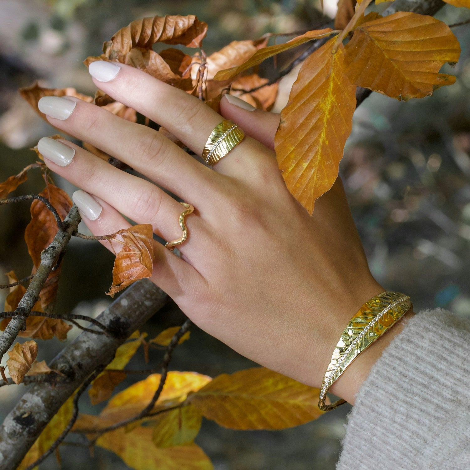 Ashok Armring Sølv