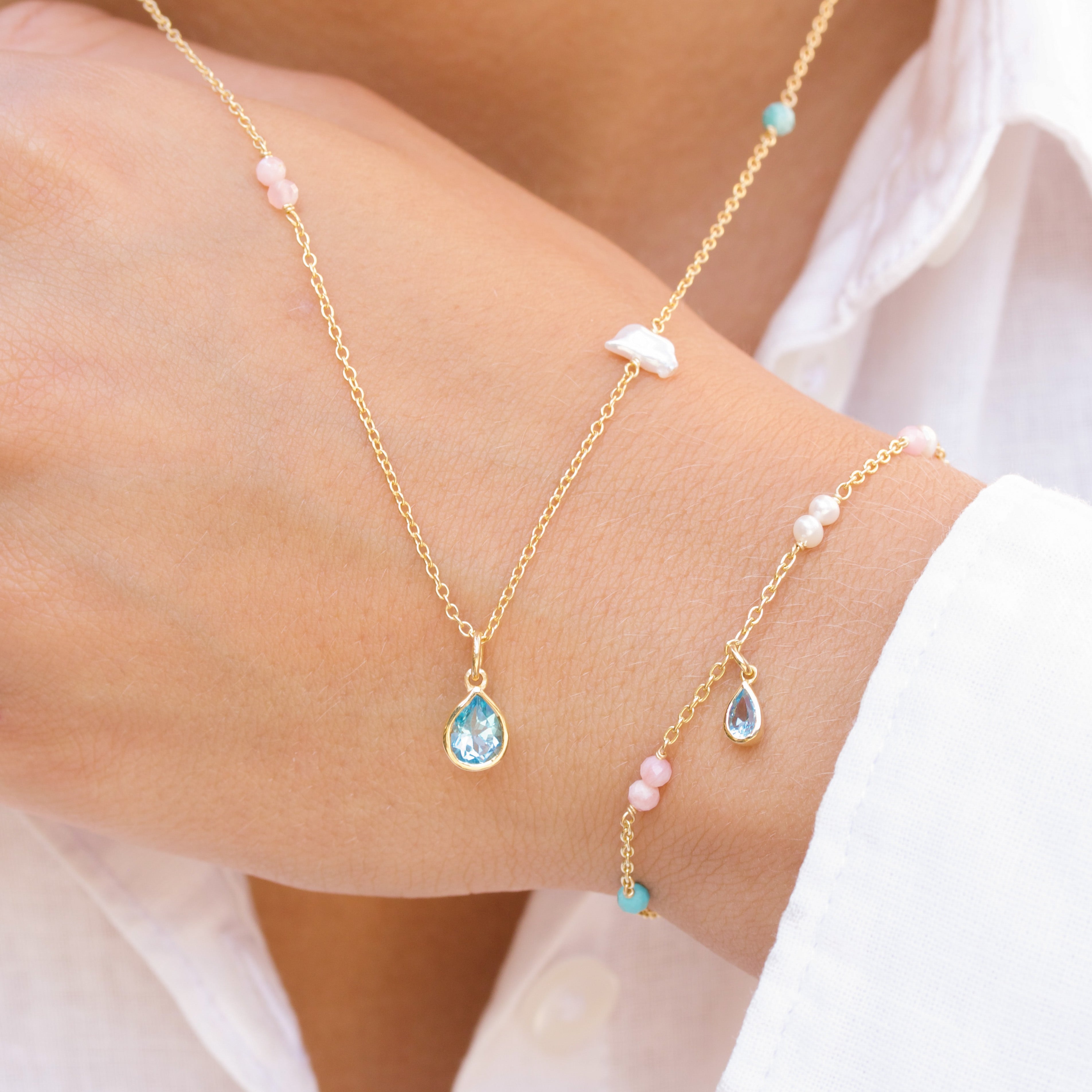 Vanddråbe 💧 Gaia Armbånd