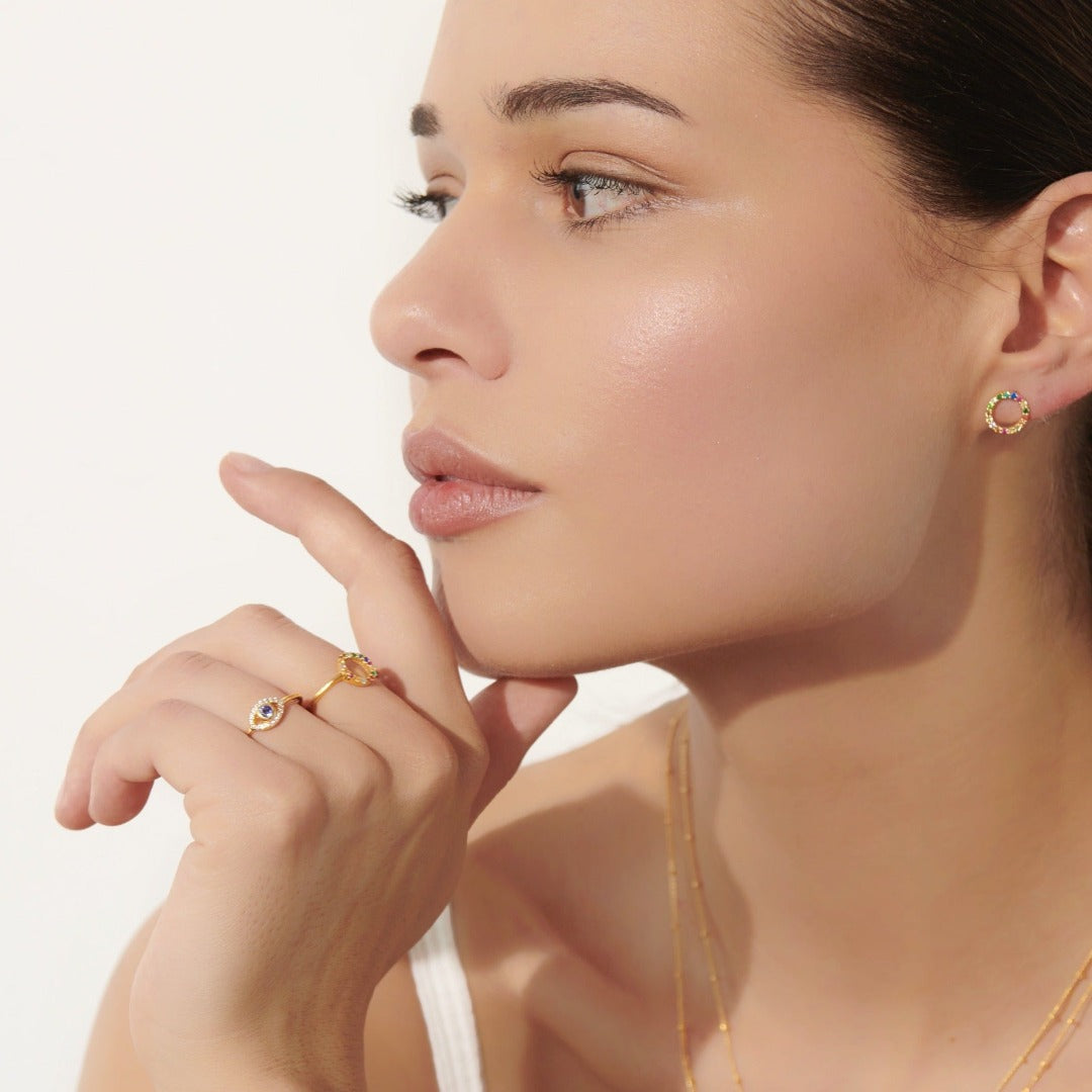 Sparkly Øje Ring