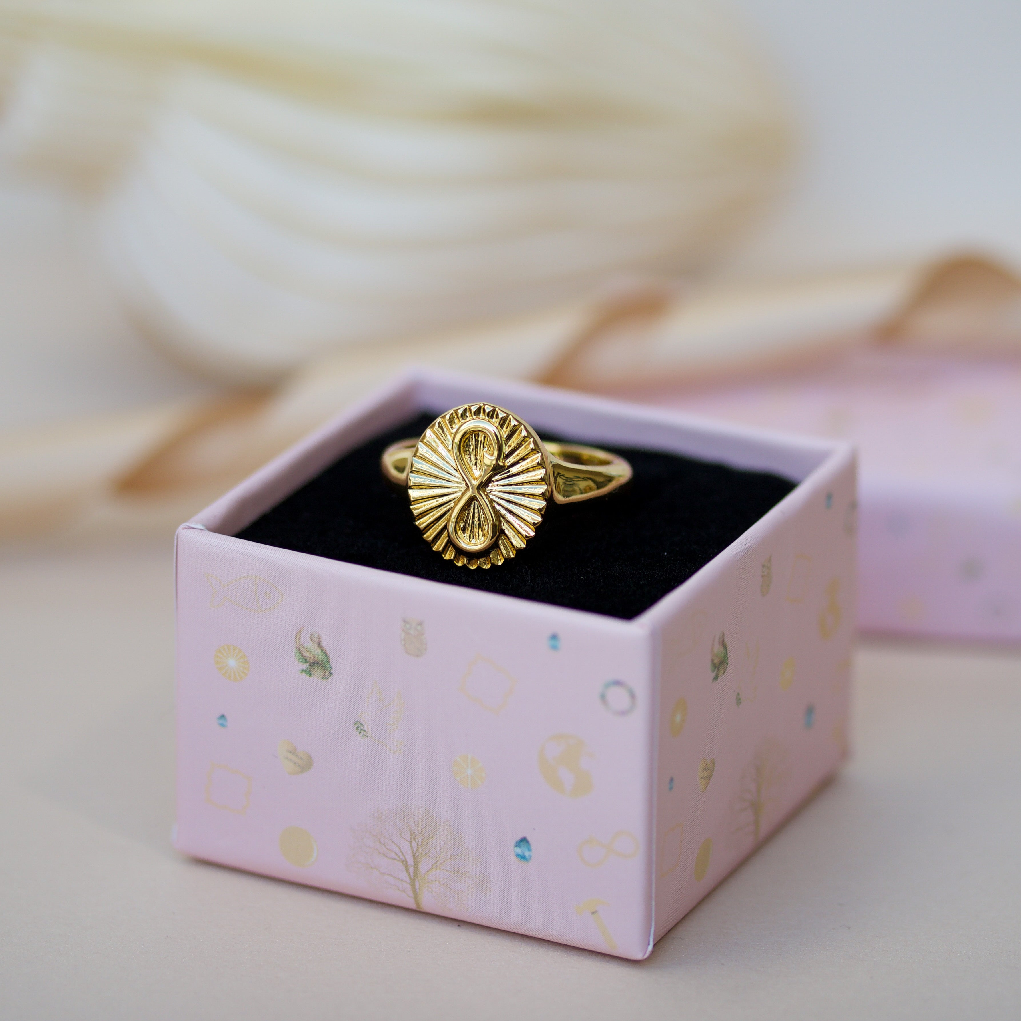 Uendelighed Signet Ring