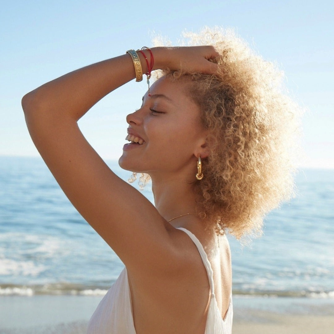 Knob Hoops Earrings