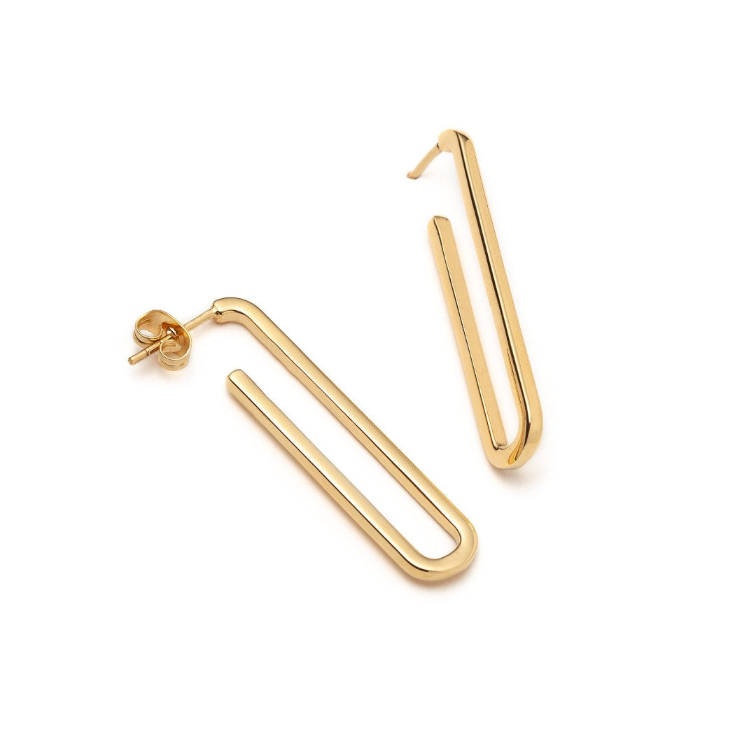 Mia Long Link Hoops