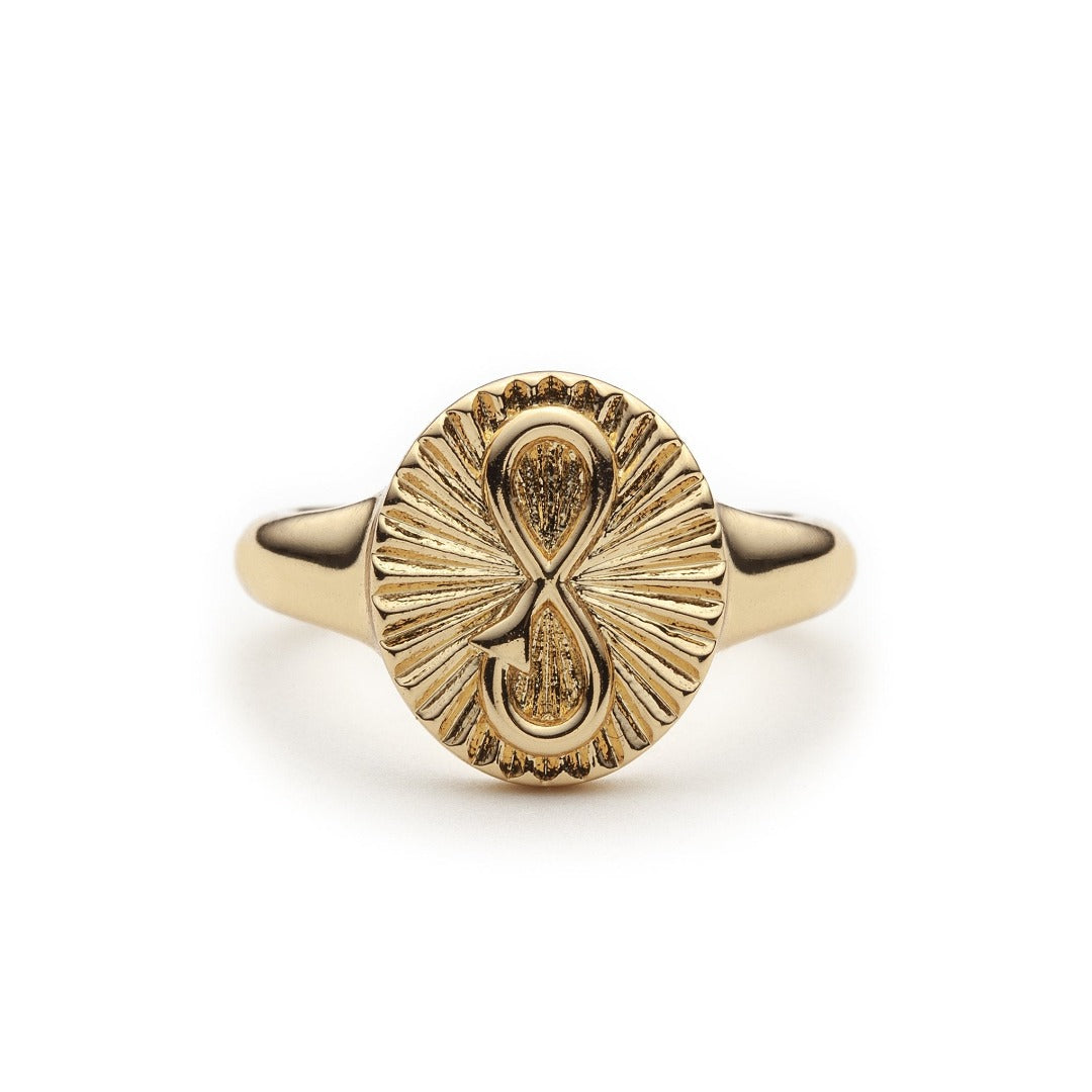 Uendelighed Signet Ring