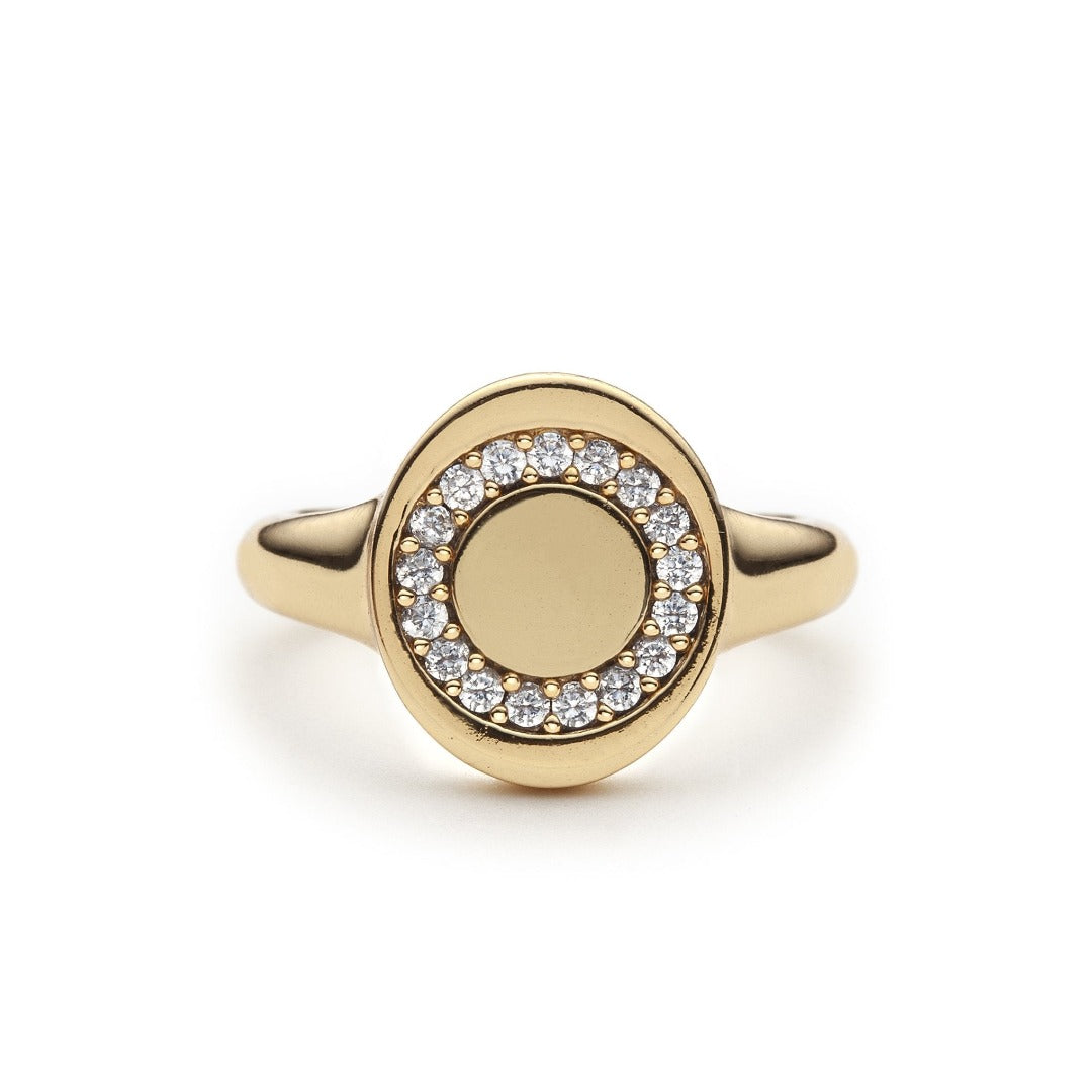 Livets cirkel Signet Ring
