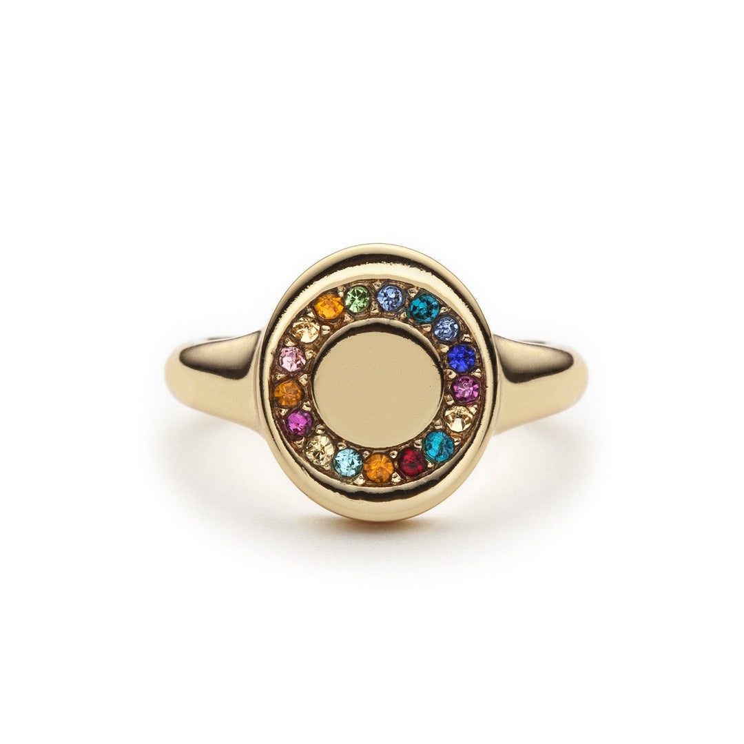 Partnerskab Signet Ring