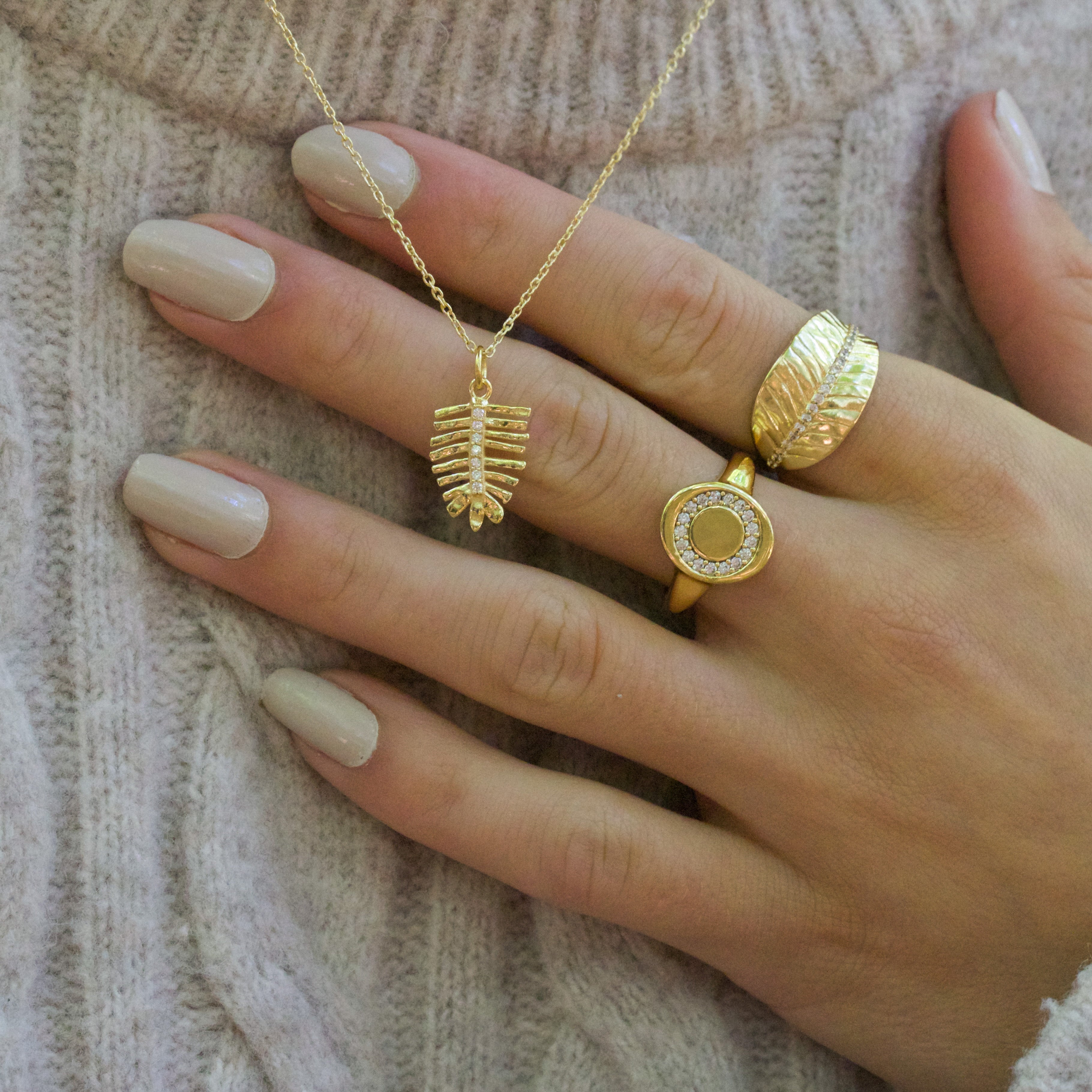 Livets cirkel Signet Ring