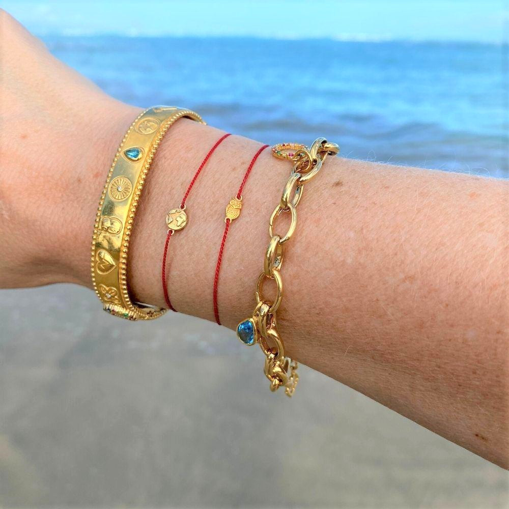 Verdensmåls Link Armbånd - Sølv