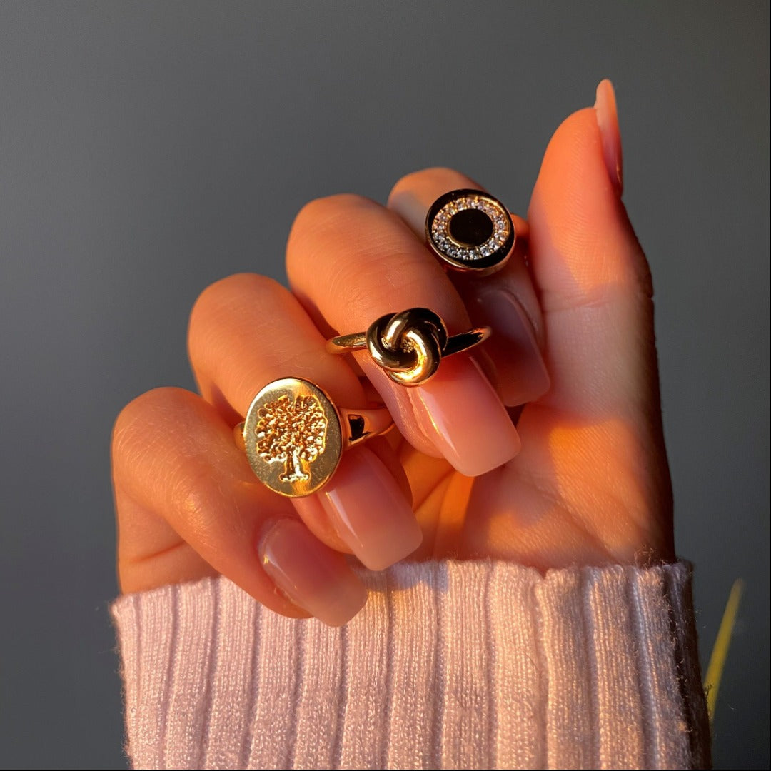 Livets Træ 🌳 Signet Ring