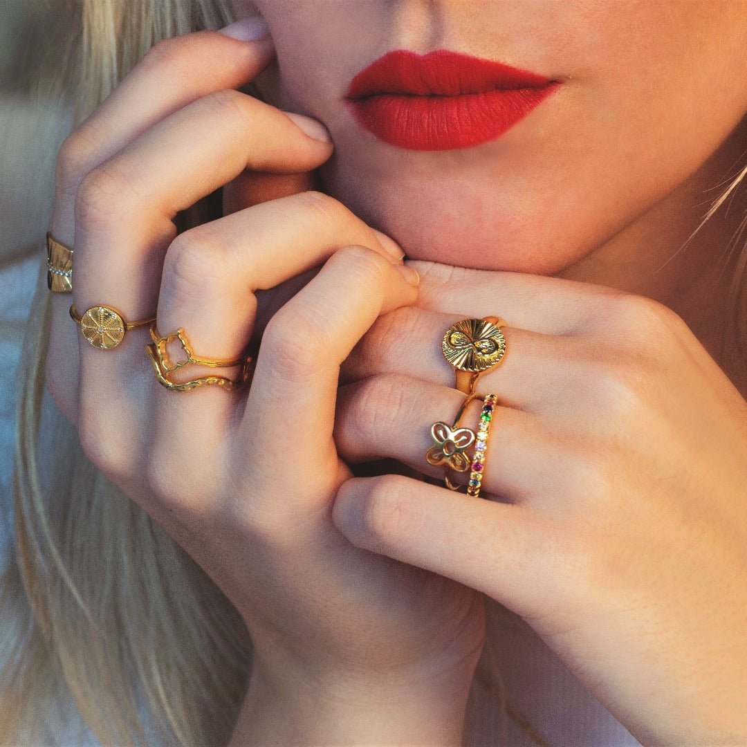 Regnbue Ring