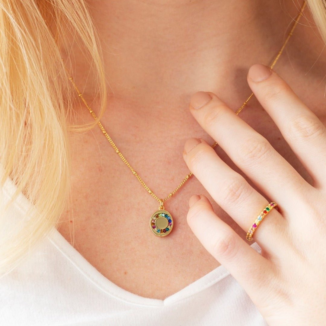 Regnbue Ring