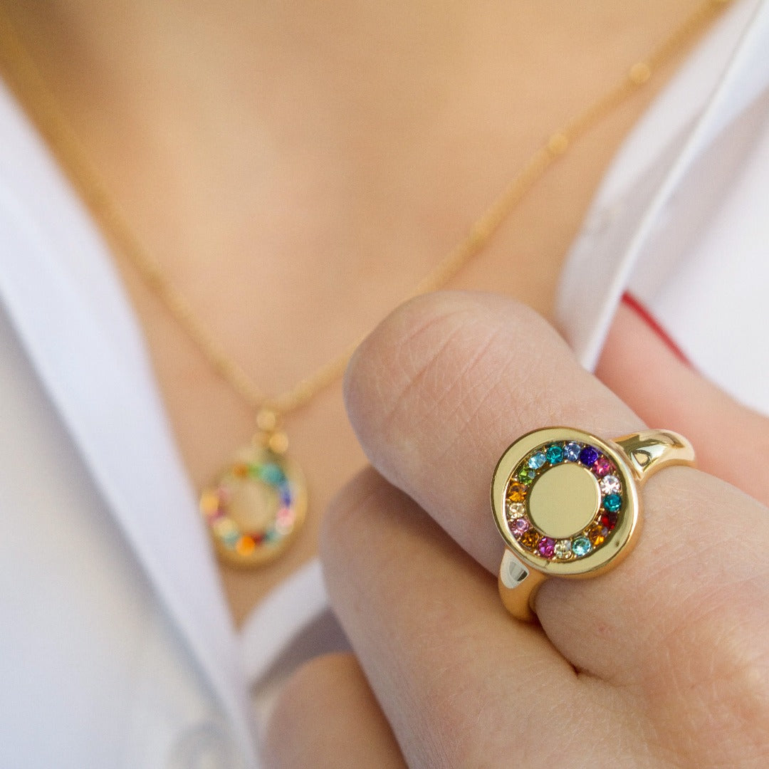Partnerskab Signet Ring