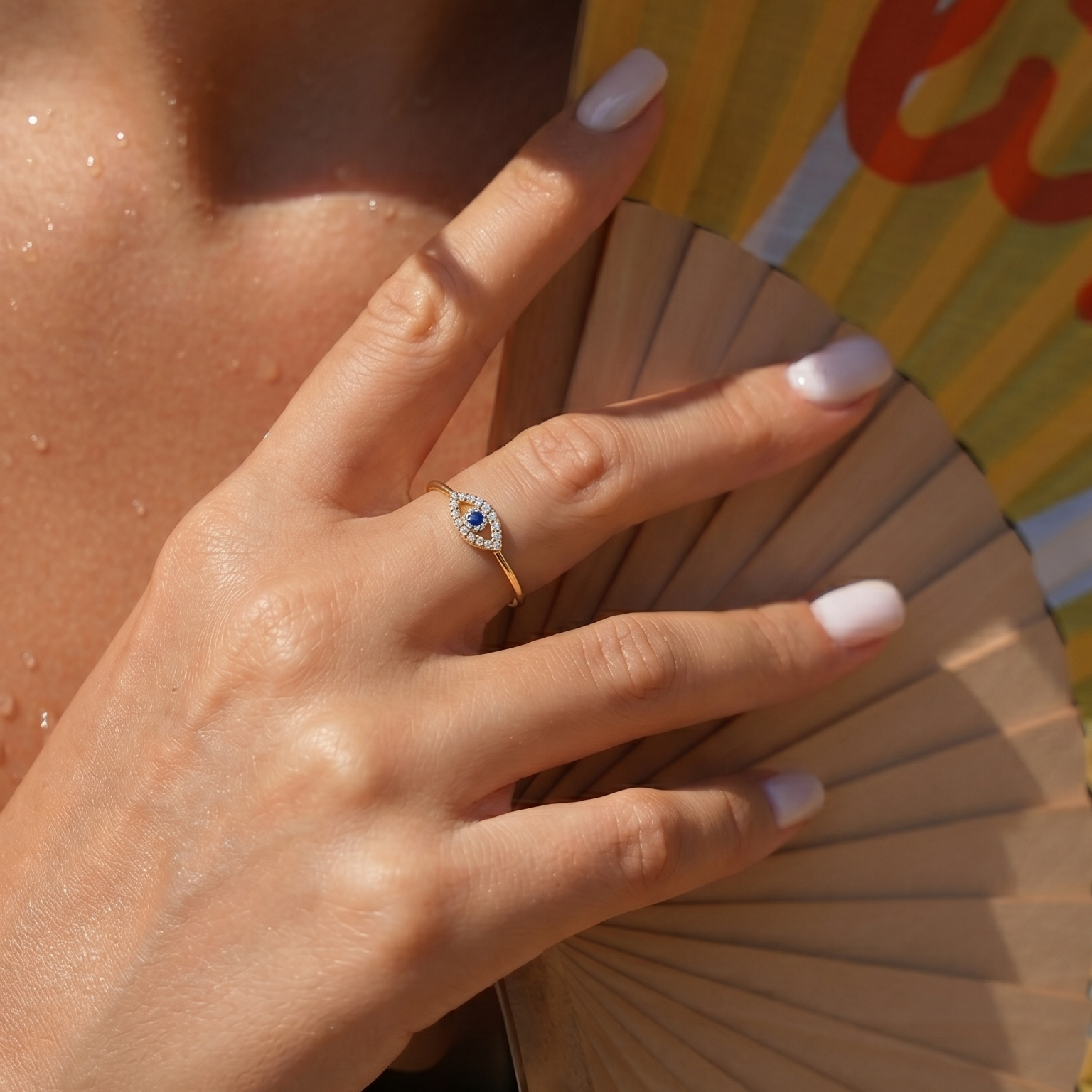 Sparkly Øje Ring