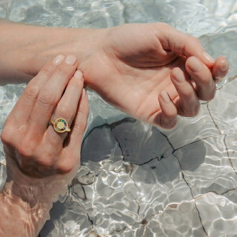 Partnerskab Signet Ring