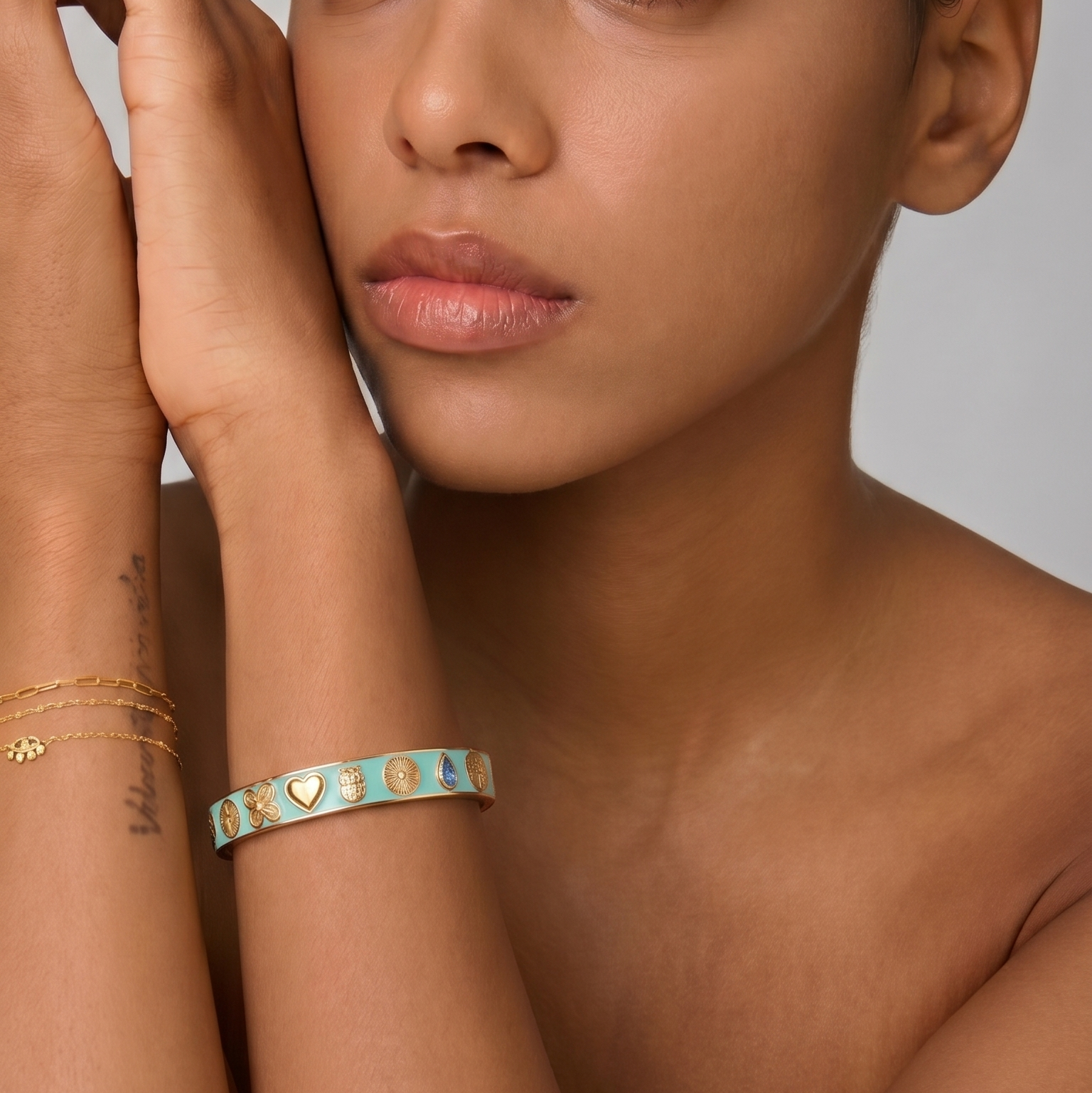 Verdensmål Armring Aqua