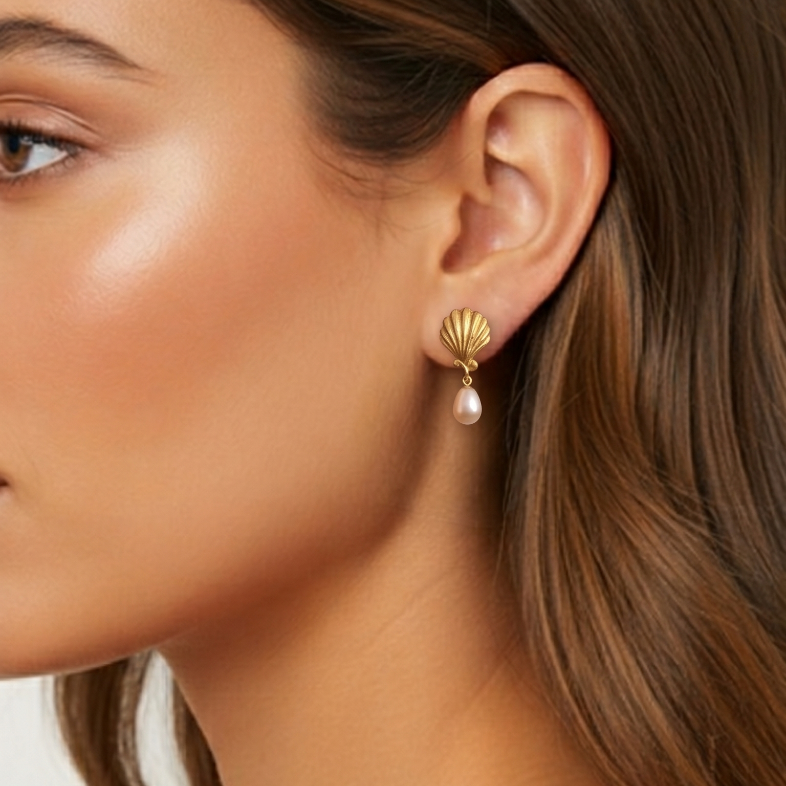 Mini Paloma Pearl ørering
