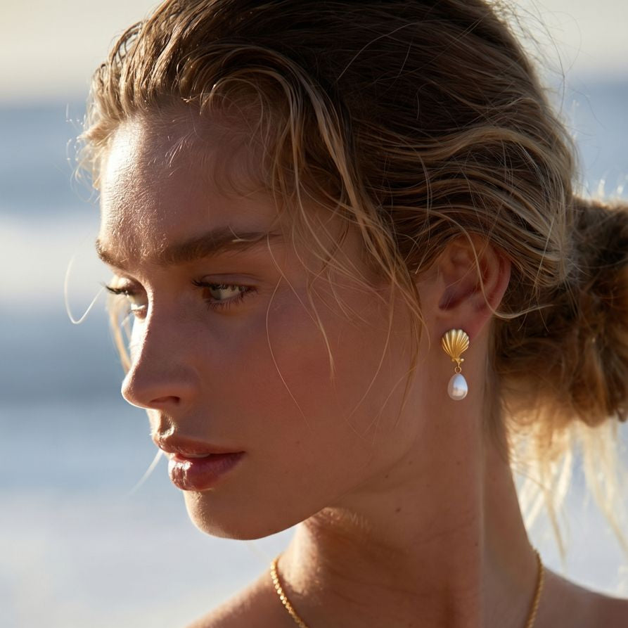 Mini Paloma Pearl ørering