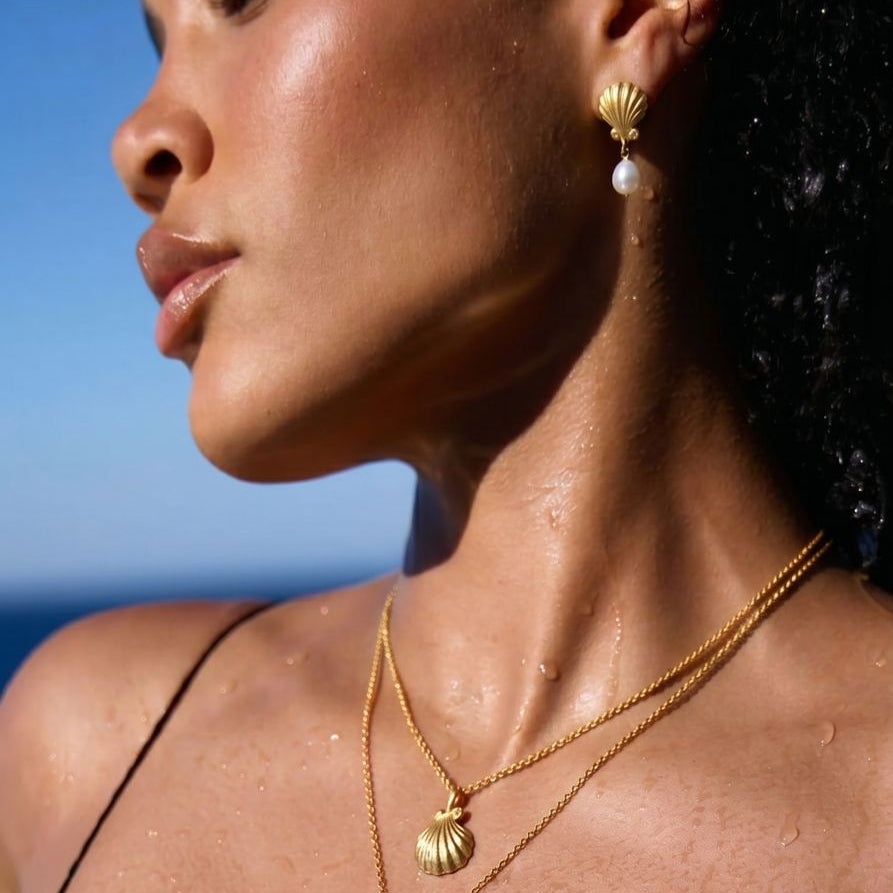 Mini Paloma Pearl ørering
