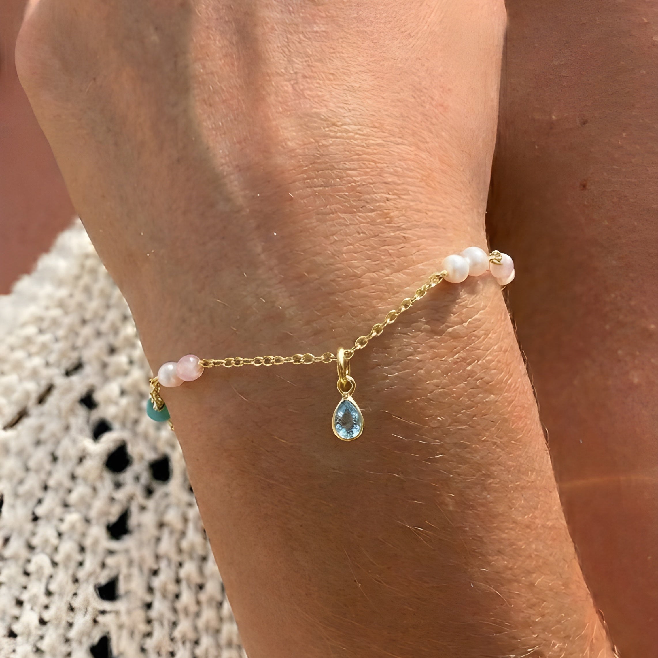 Vanddråbe Gaia Armbånd