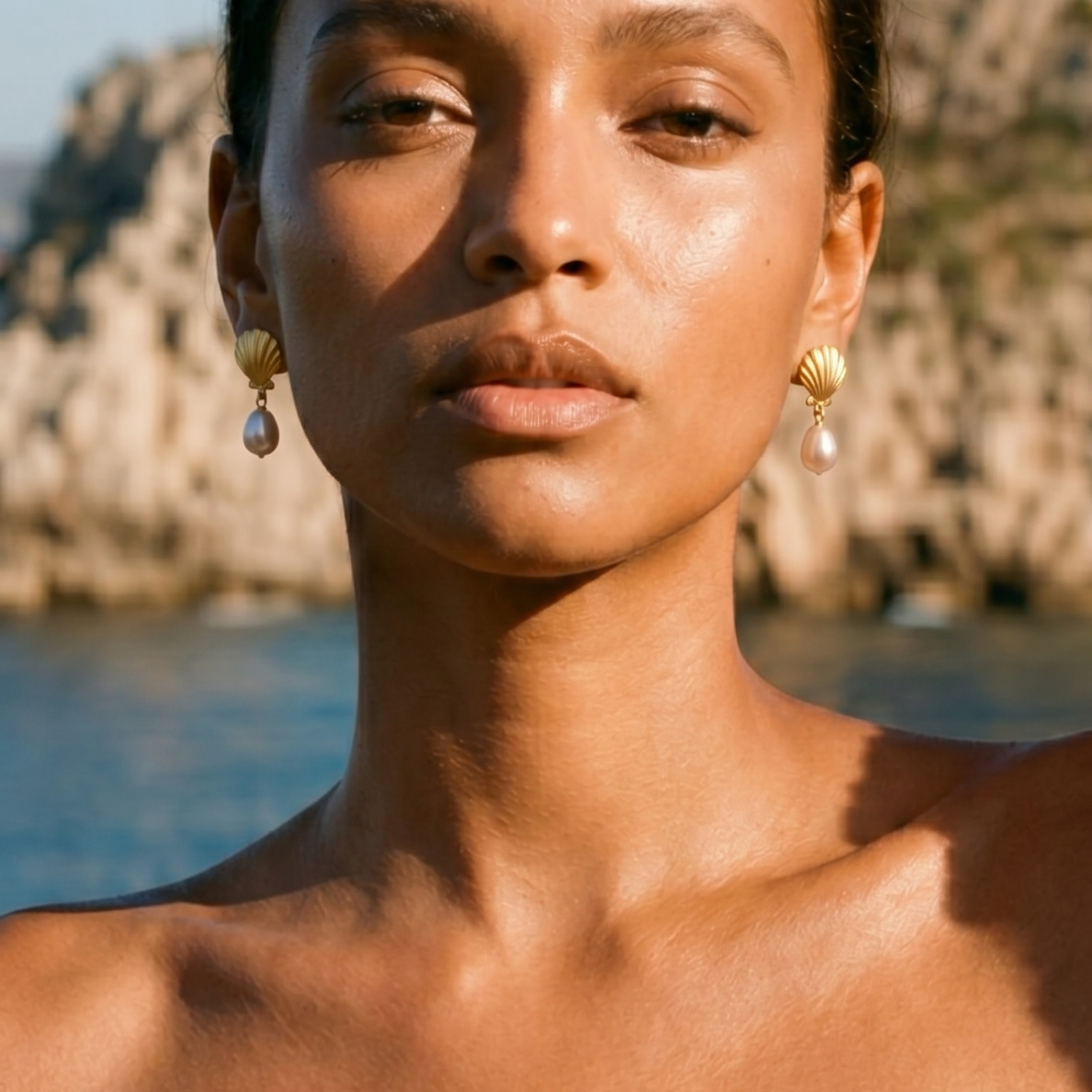 Mini Paloma Pearl ørering