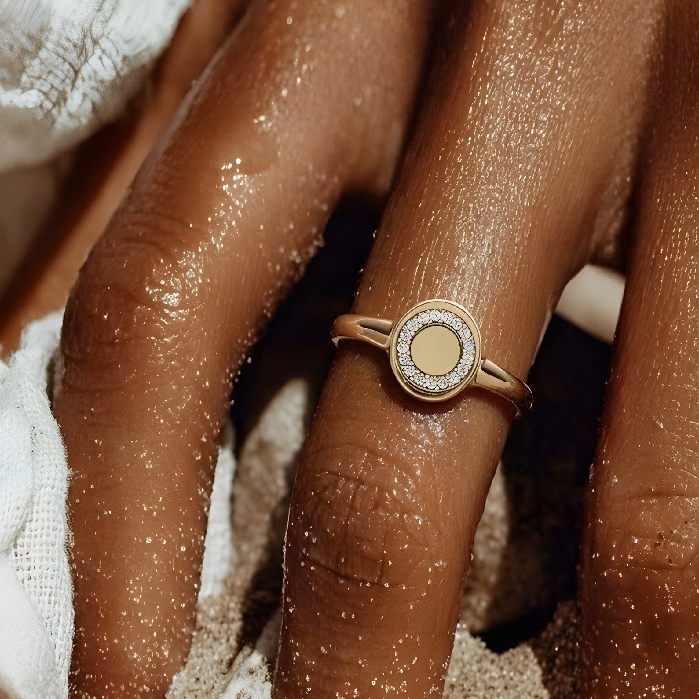 Livets cirkel Signet Ring